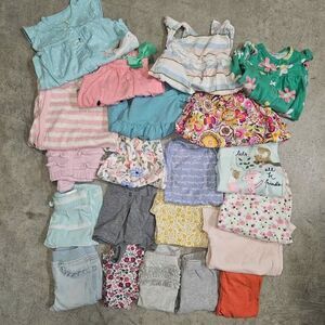 Baby Girl Clothing Lot Size 3-6 Months